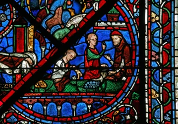 Das Joseph-Fenster: Die Geldwechsler