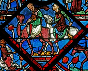 Das Joseph-Fenster: Seine Brüder kehren aus Ägypten zurück