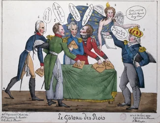 Der Königskuchen, 1815