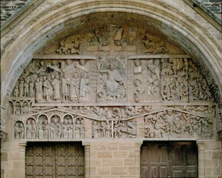 Das Jüngste Gericht, Westportal-Tympanon