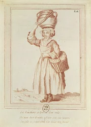 Die Milchmagd (Stich)