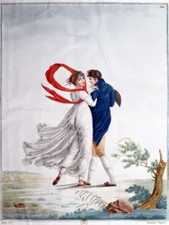 Der Morgenspaziergang, ca. 1800