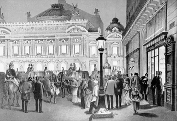 Die Oper, Paris, 1875-80