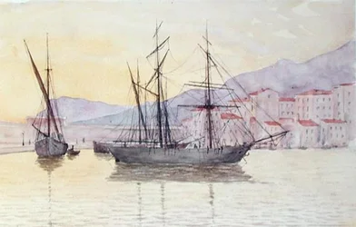 Der Hafen von Menton