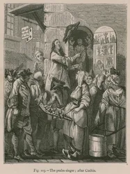 Der Psalmensänger (nach Cochin)