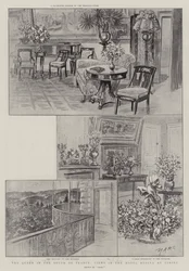 Die Königin im Süden Frankreichs, Ansichten im Hotel Regina in Cimiez