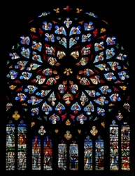 Die Rose de Paradis mit Engelmusikern, vor 1520