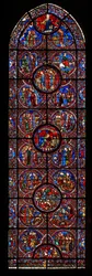 Das St. Lubin-Fenster: Szenen aus dem Leben