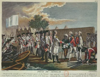 Die Eroberung von Senegal durch die Franzosen im Jahr 1779 während des Amerikanischen Unabhängigkeitskrieges, 1779