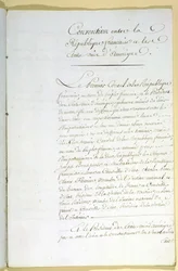 Der Vertrag von Mortefontaine, 30. September 1800