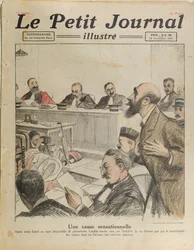 Der Prozess von Henri Désiré Landru (1869-1922) aus Le Petit Journal, 20. November 1921
