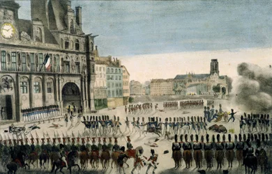 Der Angriff auf das Hôtel de Ville de Paris, 28. Juli