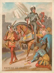 Die Eroberung von Calais durch König Heinrich II. von Frankreich