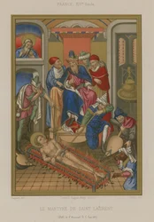 Das Martyrium des heiligen Laurentius