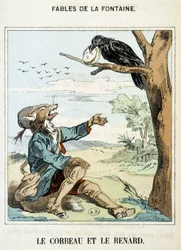 Der Rabe und der Fuchs - in „Fabeln“ von La Fontaine