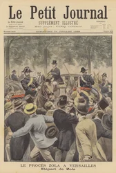 Der Prozess gegen Emile Zola in Versailles