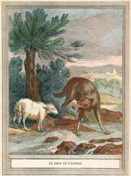 Der Wolf und das Lamm