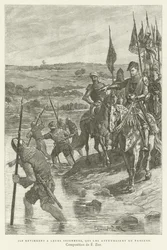 Sie kehrten zu ihren Herren zurück, die am Übergang warteten