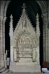 Grab von Dagobert I (605-39), König der Franken, restauriert von Adolphe Victore Geoffrey-Dechaume (1816-92) im Jahr 1862, ca. 1263