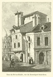 Turm von Pet-au-Diable, Rue du Tourniquet Saint-Jean