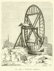 Steinbruchwinde