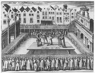 Prozess und Hinrichtung von Charles de Gontaut, Herzog von Biron