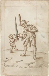 Wende das scharfe Schwert ab [fol. 44 recto], um 1512-1515