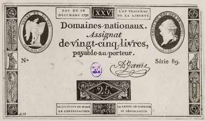 Fünfundzwanzig-Livres-Banknote, Serie 89