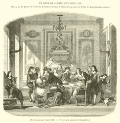Ein Mahl unter Ludwig XIV.