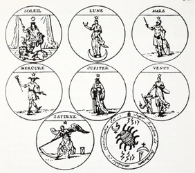 Verschiedene Arten von Talismane