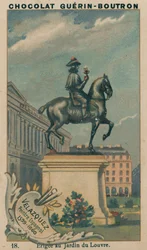 Velázquez, spanischer Maler, 1599-1660, errichtet im Jardin du Louvre