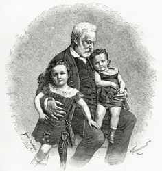 Victor Hugo und seine Enkelkinder