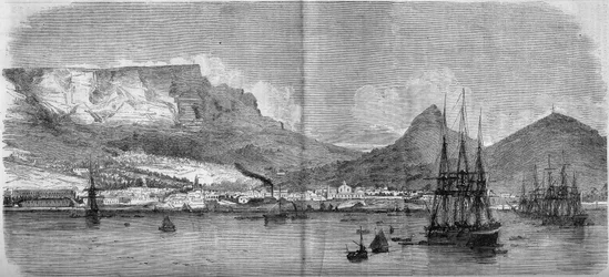 Ansicht von Kapstadt, Südafrika