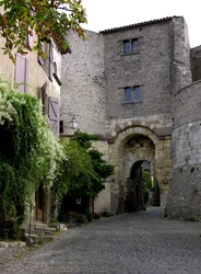 Ansicht der Porte des Ormeaux