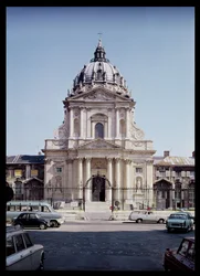 Ansicht der Fassade von Val-de-Grace, fertiggestellt 1667