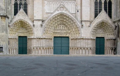 Ansicht der Westfassade