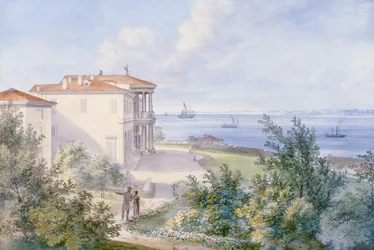 Villa Murat, Campo Marzio in Triest, 1820