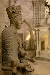 Jungfrau und Kind in Majestät (Detail)