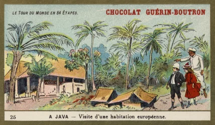 Besuch in einem europäischen Haus, Java