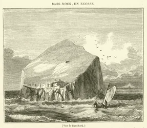 Ansicht von Bass-Rock (Gravur)