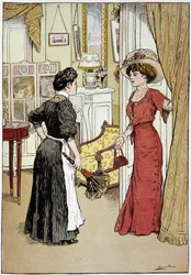 Warum hast du mir gesagt, dass Madame da war, ich habe sie nirgends gesehen. Madame ist ausgegangen, aber sie sagte mir, dass sie für dich immer noch zu Hause sei. 20. Jahrhundert