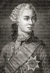 Wilhelm I., Prinz von Oranien, aus Histoire de la Revolution Française von Louis Blanc