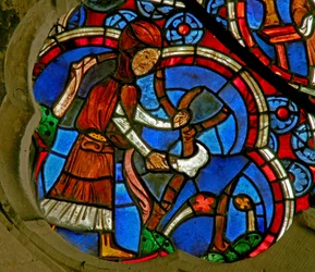 Fenster Ew mit den Monatsarbeiten: März