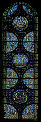 Fenster w0, Kindheit Christi