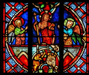 Fenster w0, Die Auferstehung
