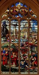 Fenster w103, Christus heilt den Gelähmten