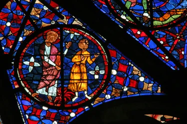 Fenster w115, Abels Opfer darstellend