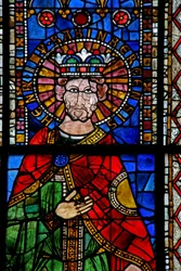 Fenster w15, Kaiser Heinrich II. darstellend