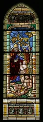Fenster w15, Darstellung der Erschaffung Evas (modern)