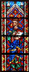 Fenster w203 zeigt einen Propheten